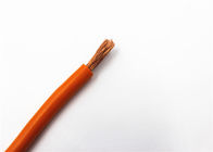 China De oranje CCA Kabel van het Koperlassen, 100m de kabeldraad van de lassenmachine bedrijf