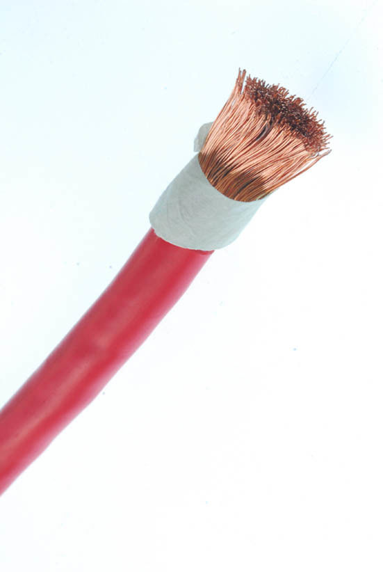 De oranje CCA Kabel van het Koperlassen, 100m de kabeldraad van de lassenmachine